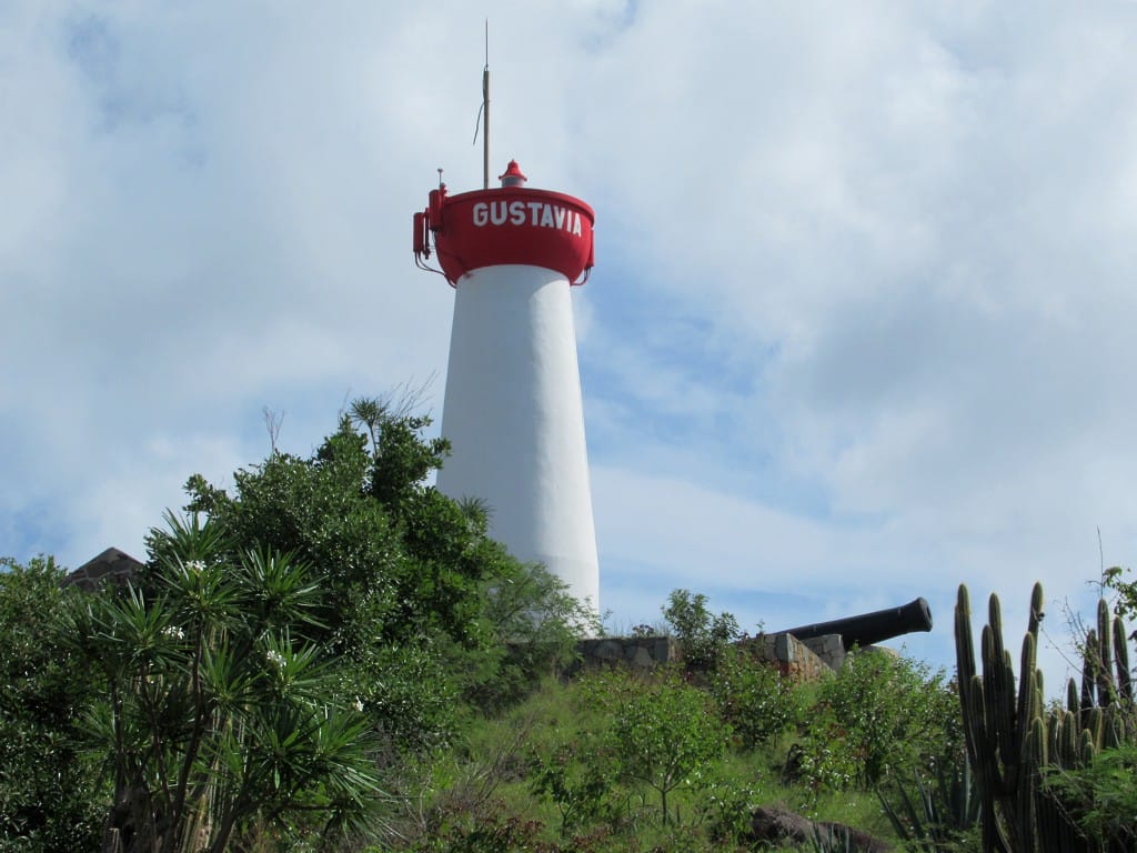 Fort Gustav and Gustavia Lighthouse