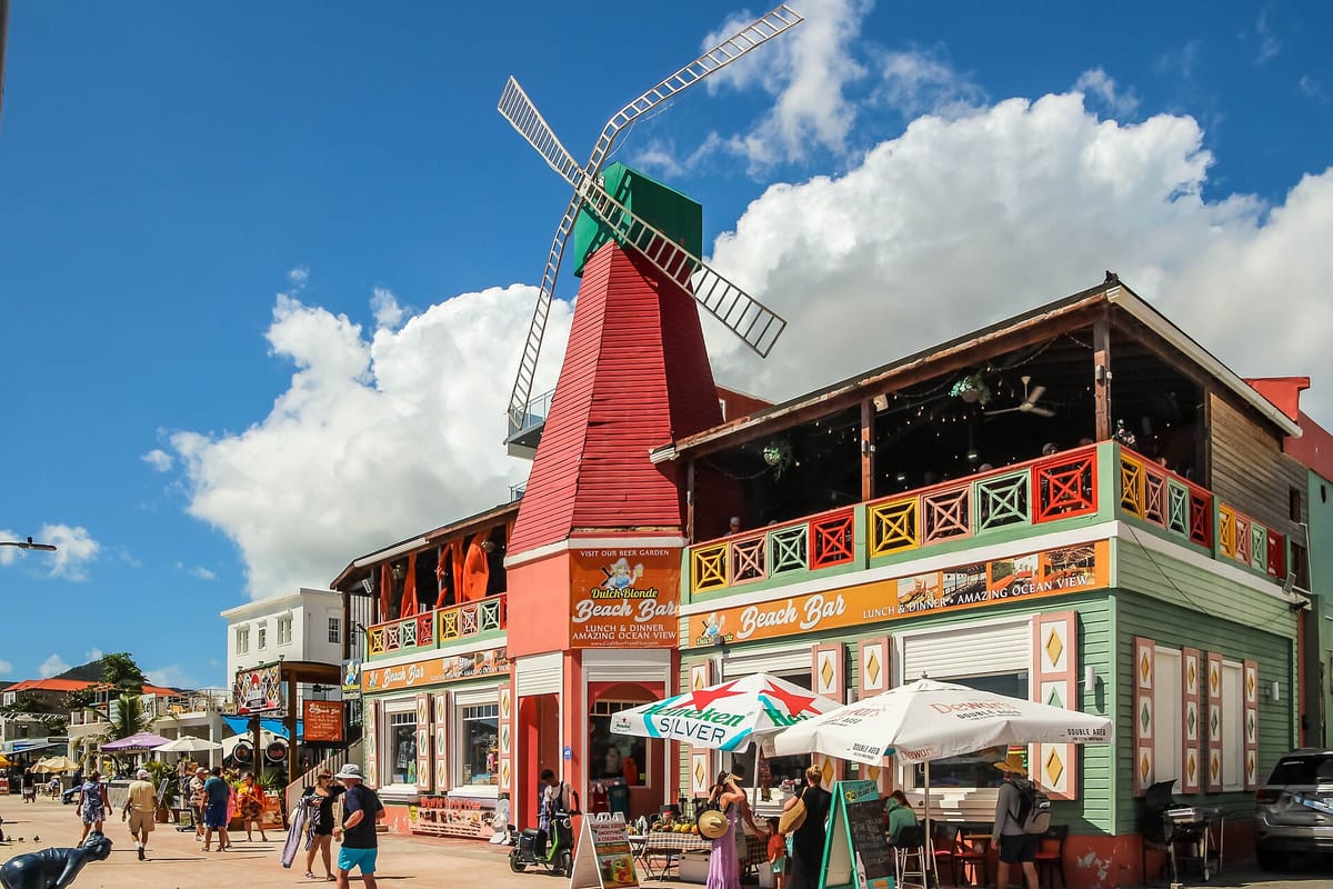 Philipsburg Boardwalk & Front Street
